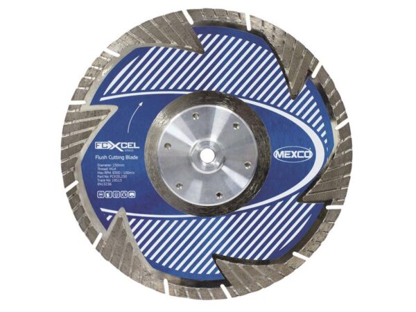 MEXCO FCXCEL Grade Flush Cut Diamond Blade 230 x 22mm