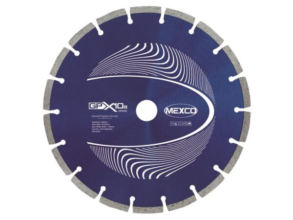 MEXCO GPX10-8 Concrete Diamond Blade 230 x 22mm