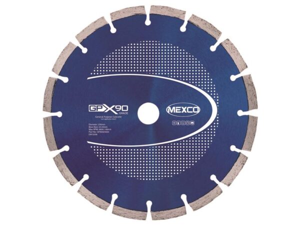 MEXCO GPX90 Concrete Diamond Blade 230 x 22mm