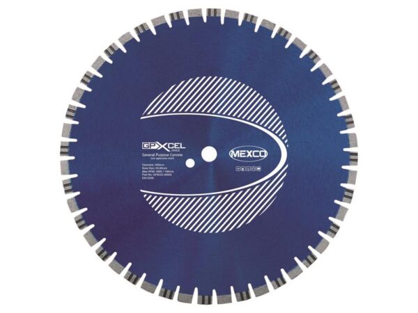 MEXCO XCEL GRADE Concrete Diamond Blade 400 x 20mm