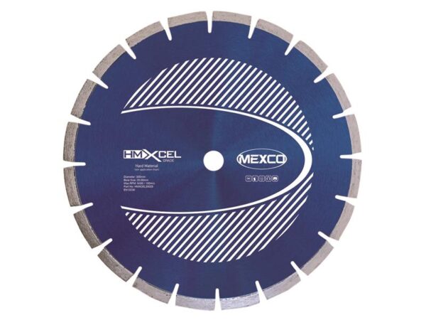 MEXCO XCEL Grade Hard Materials Diamond Blade 300 x 20mm