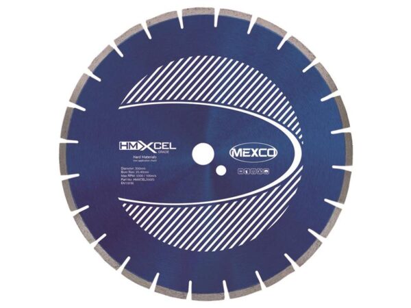 MEXCO XCEL Grade Hard Materials Diamond Blade 350 x 25.4mm