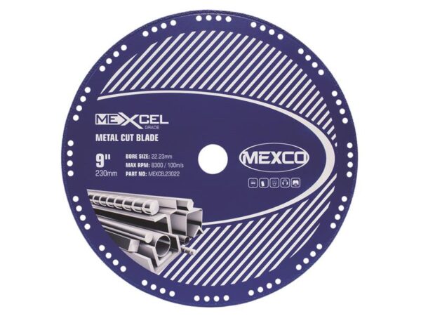 MEXCO XCEL Grade Metal Cut Diamond Blade 230 x 22mm