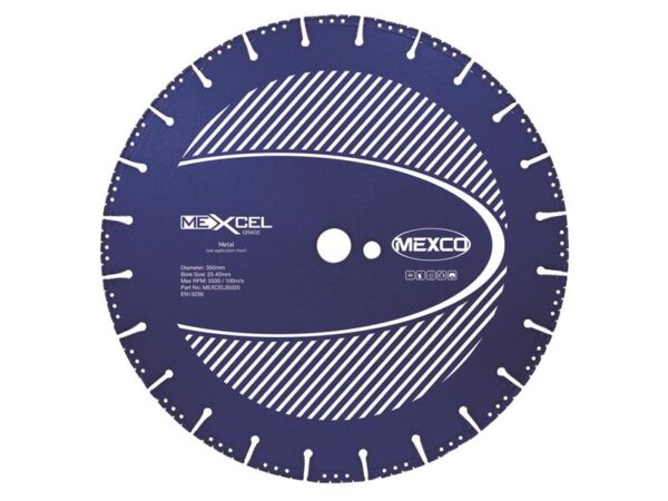 MEXCO XCEL Grade Metal Cut Diamond Blade 350 x 25.4mm