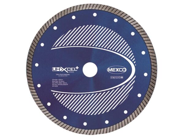 MEXCO UHXCEL+ Ultra Hard Plus Diamond Blade 230 x 22mm