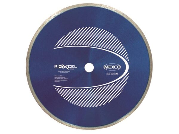 MEXCO UHXCEL Ultra Hard Materials Diamond Blade 350 x 25.4mm