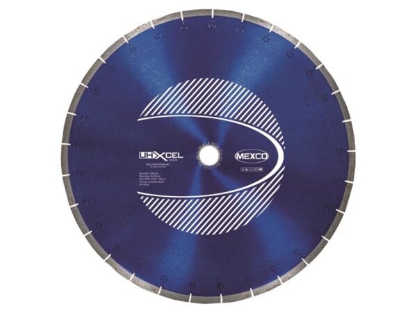 MEXCO UHXCEL Ultra Hard Materials Diamond Blade 400 x 25.4mm