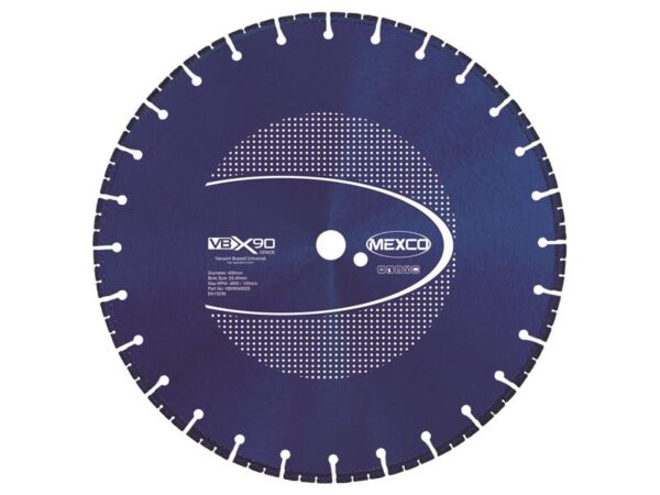 MEXCO VBX90 Grade Universal Diamond Blade 400 x 25.4mm