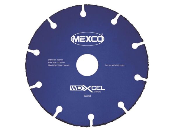 MEXCO WD XCEL Grade Wood Cut Blade 125 x 22mm