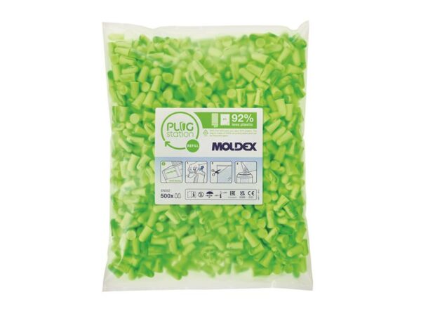 Moldex Pura-Fit® PlugStation 500 Refill SNR 35 dB (500 Pairs)
