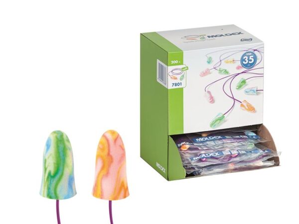 Moldex Spark Plugs® Corded Earplugs SNR 35 dB (200 Pairs)