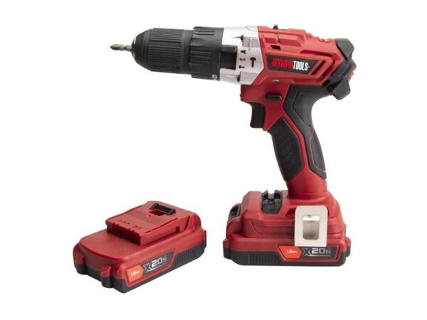Olympia Power Tools X20S™ Combi Drill Driver 20V 2 x 1.5Ah Li-ion