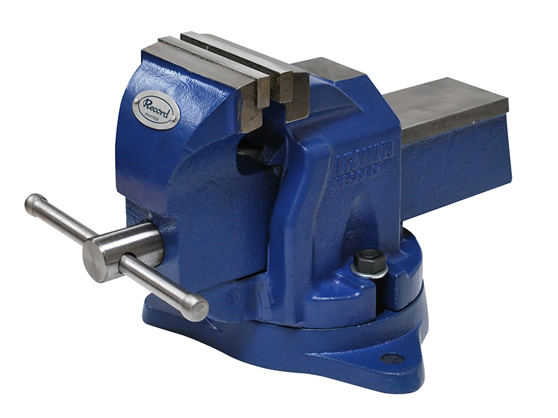 IRWIN® Record® T6TON6VS Workshop Vice with Anvil, Swivel Base 6in