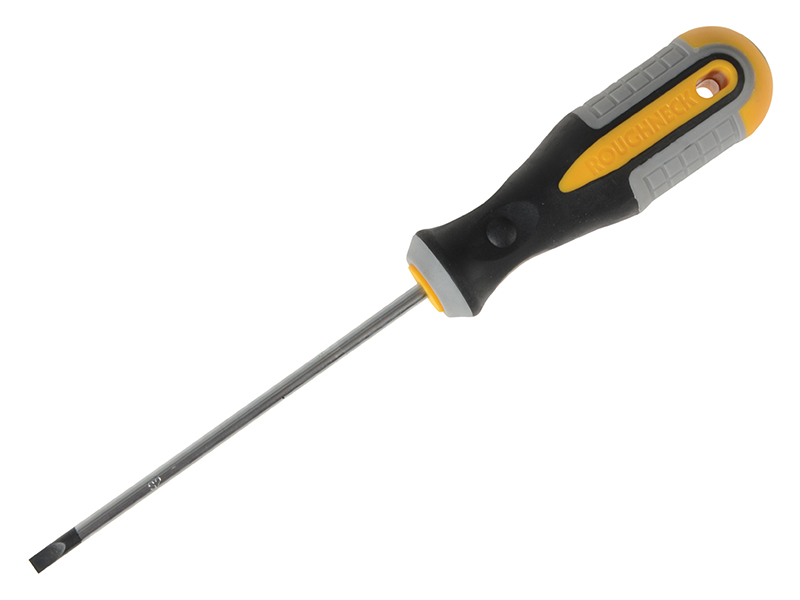 Roughneck Screwdriver Slotted Parallel 4.0 x 100mm