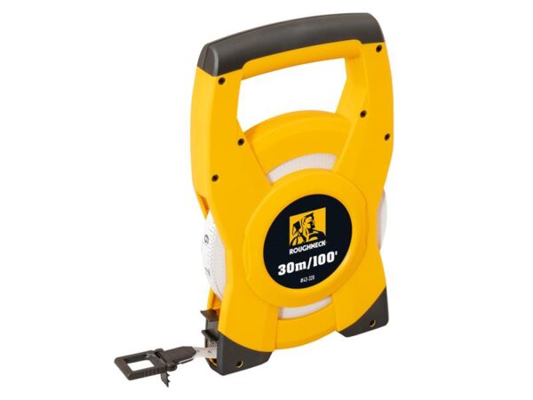 Roughneck Open Long Fibreglass Tape 30m (100ft) (Width 15mm)