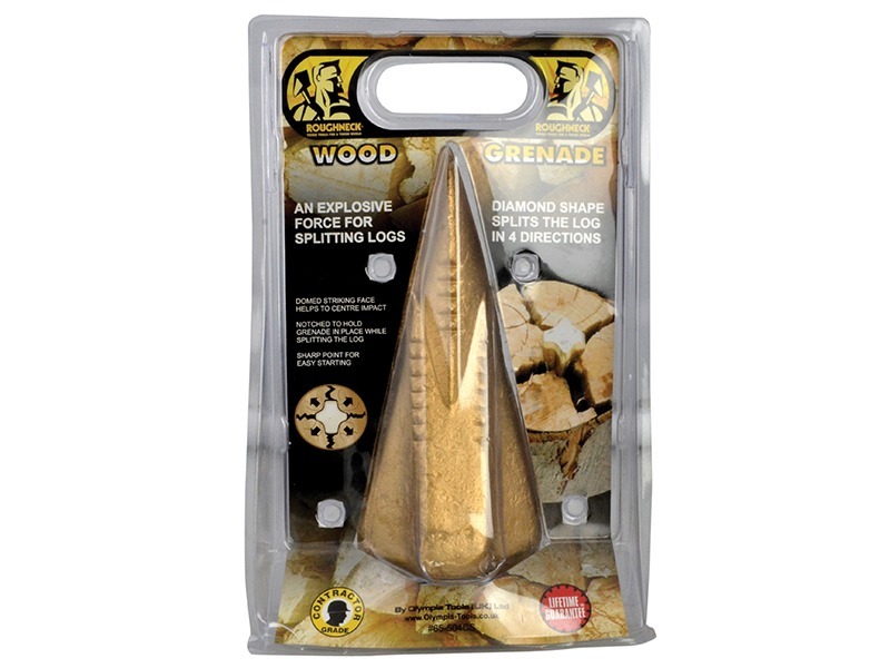 Roughneck Wood Grenade® Splitting Wedge (Blister Packed) 1.6kg (4 lb) - Image 3