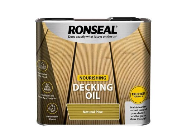 Ronseal Decking Oil Natural Pine 2.5 litre