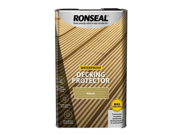 Ronseal Decking Protector Natural 5 litre