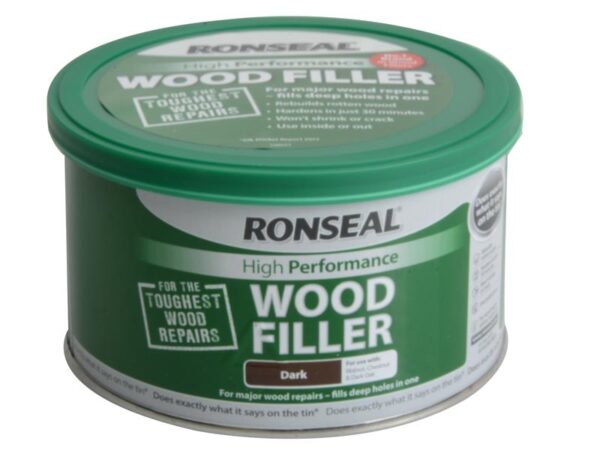 Ronseal High-Performance Wood Filler Dark 275g