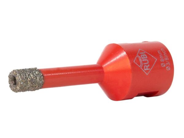 RUBI TILING TOOLS Dry Cut Diamond Drill Bit 8mm