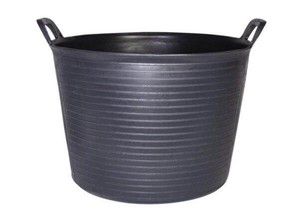 RUBI TILING TOOLS Nº. 3 FLEXTUB Plastic Tub Black 40 litre