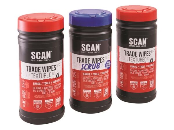 Scan Trade and Scrub Wipe Triple Pack