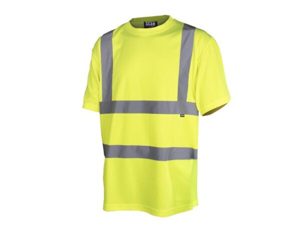 Scan Hi-Vis Yellow T-Shirt - XL (46in)