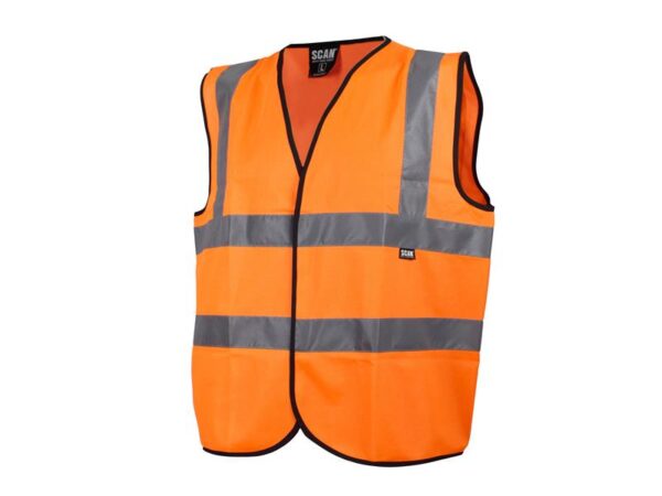 Scan Hi-Vis Orange Waistcoat - XXXL (56in)