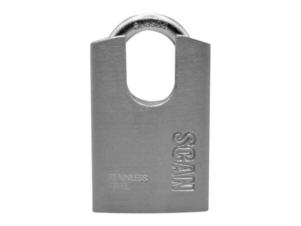 Scan Stainless Steel Shrouded Padlock 40mm