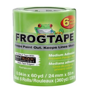 Shurtape FrogTape® Multi-Surface Masking Tape 24mm x 55m (6 Pack)