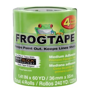 Shurtape FrogTape® Multi-Surface Masking Tape 36mm x 55m (4 Pack)