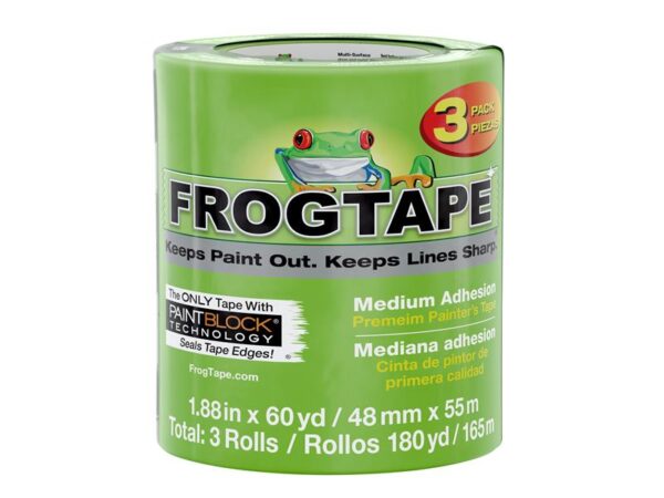 Shurtape FrogTape® Multi-Surface Masking Tape 48mm x 55m (3 Pack)