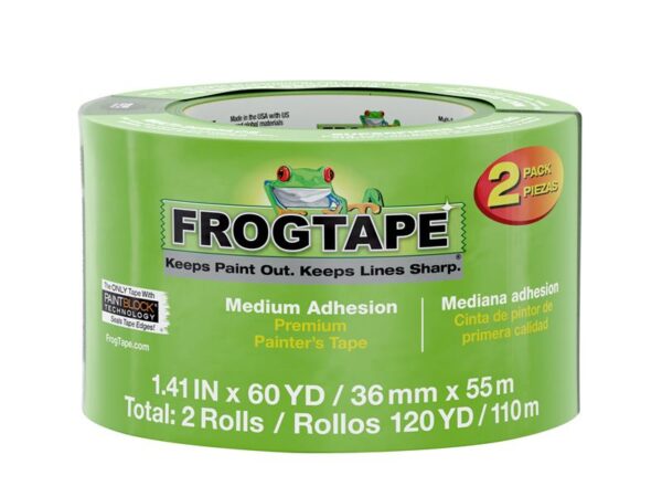 Shurtape FrogTape® Multi-Surface Masking Tape 36mm x 55m (2 Pack)