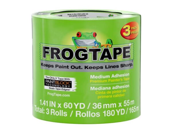 Shurtape FrogTape® Multi-Surface Masking Tape 36mm x 55m (3 Pack)