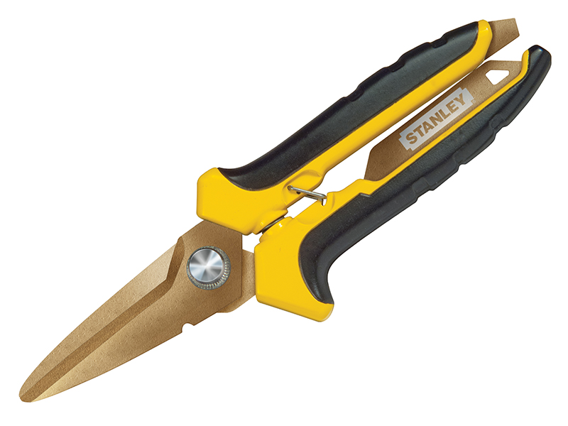 STANLEY® Hand Tools Titanium Coated Shears Straight Cut 200mm