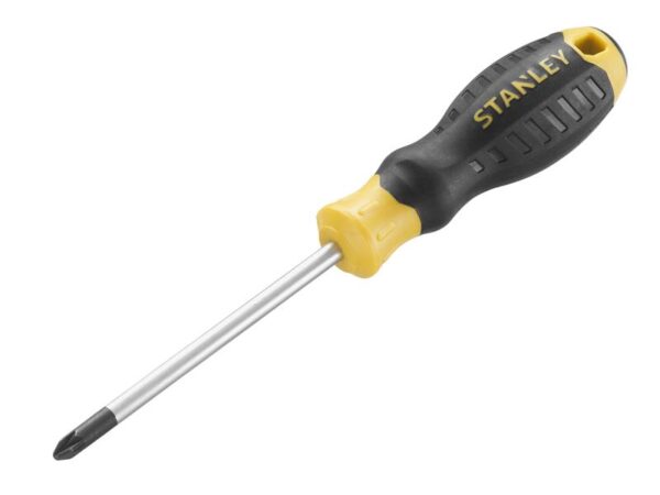STANLEY® Hand Tools CUSHION GRIP™ Screwdriver Pozidriv Tip PZ2 x 100mm