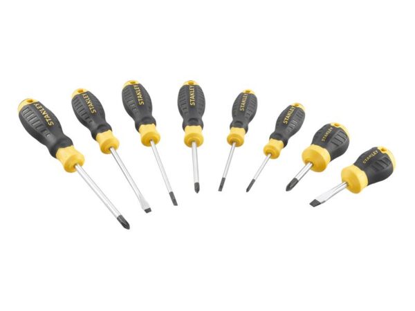 STANLEY® Hand Tools CUSHION GRIP™ Screwdriver Set, 8 Piece