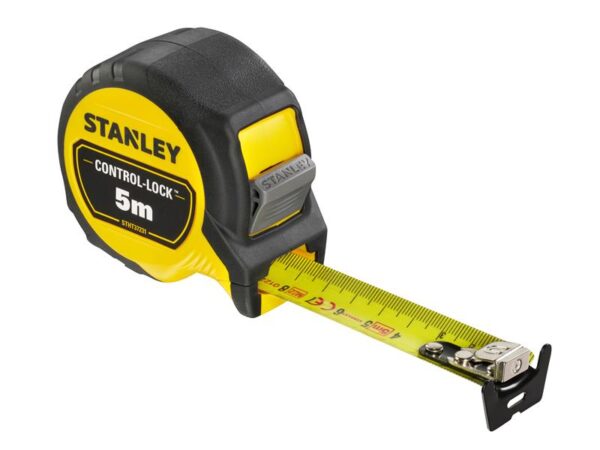 STANLEY® Hand Tools CONTROL-LOCK™ Pocket Tape 5m (Width 25mm) (Metric only)