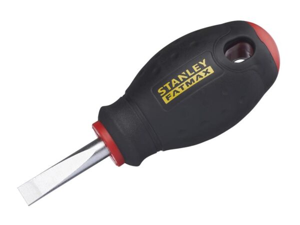 STANLEY® Hand Tools FatMax® Stubby Screwdriver Parallel Tip 6.5 x 30mm