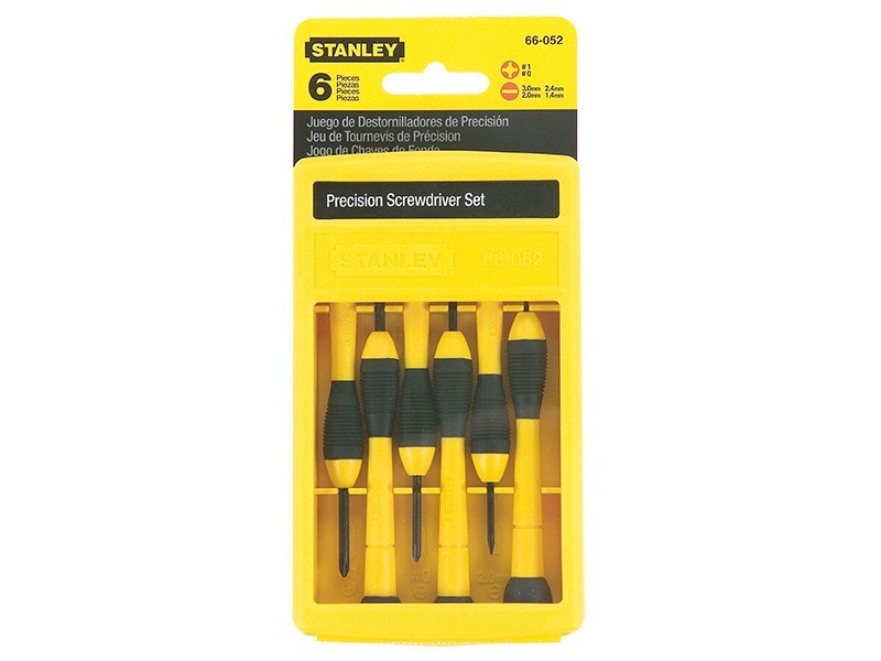 STANLEY® Hand Tools Instrument Screwdriver Set, 6 Piece - Image 2