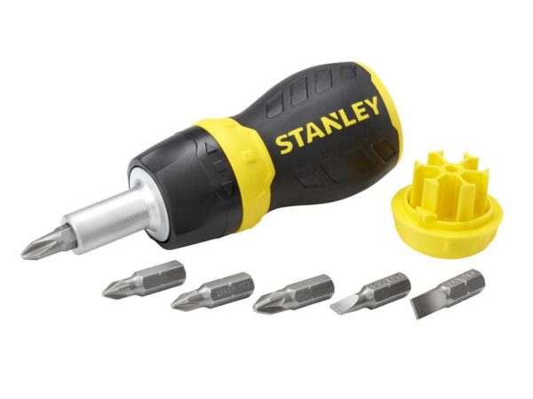 STANLEY® Hand Tools Multibit Ratchet Stubby & Bits