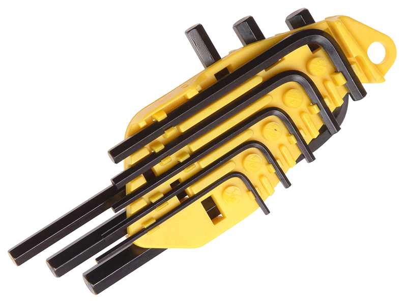 STANLEY® Hand Tools Imperial Hexagon Key Set, 8 Piece