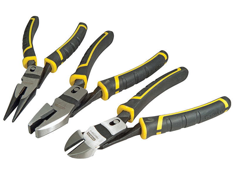 STANLEY® Hand Tools FatMax® Compound Action Pliers Set, 3 Piece