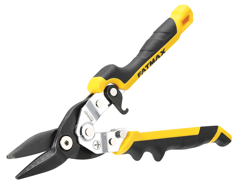 STANLEY® Hand Tools FatMax® Yellow Ergo Aviation Snips Straight Cut 250mm (10in)