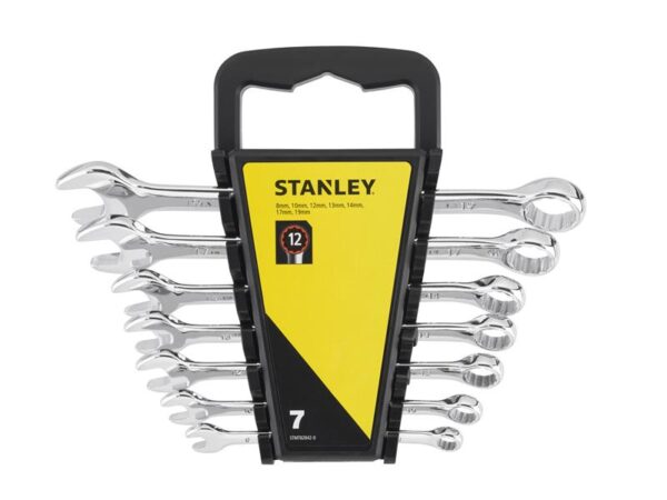 STANLEY® Hand Tools Combination Wrench Set, 7 Piece