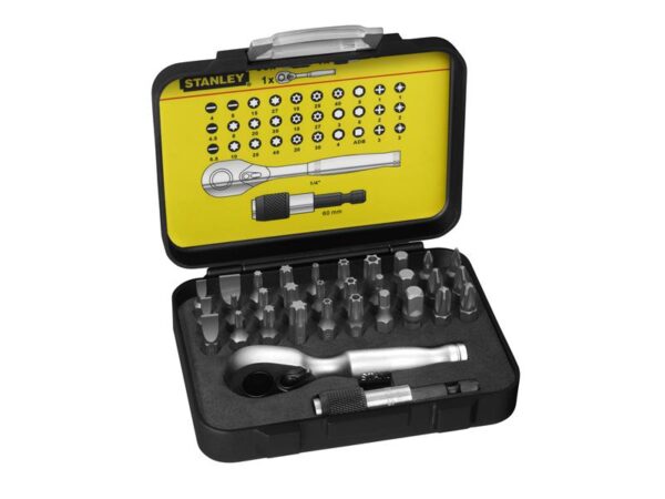 STANLEY® Hand Tools FatMax® Bit & Ratchet Set, 32 Piece