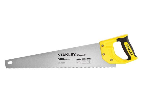 STANLEY® Hand Tools Sharpcut™ Handsaw 500mm (20in) 7 TPI