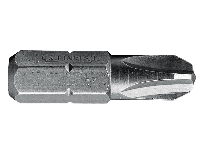 STANLEY® Hand Tools Phillips Bits PH3 x 25mm (Box 25)