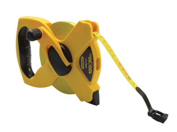 STANLEY® Hand Tools Open Reel Fibreglass Tape 30m/100ft (Width 13mm)