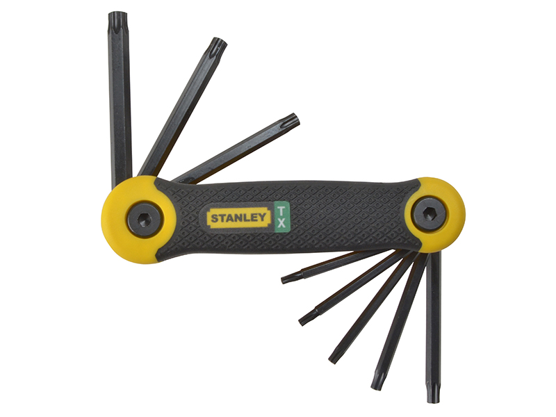 STANLEY® Hand Tools TORX Key Folding Set of 8 (TX9-TX40)